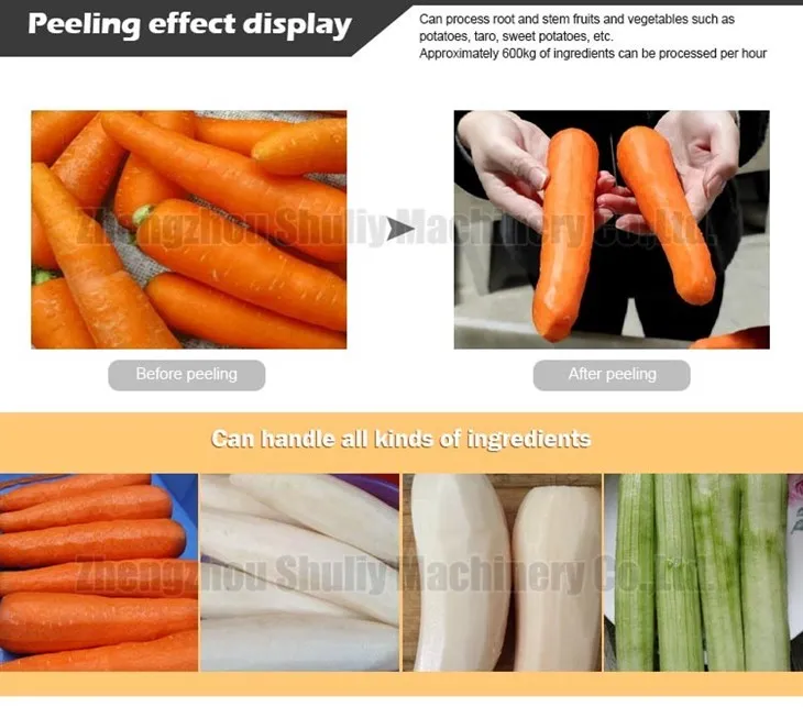 Commercial Carrot Peeler Machine